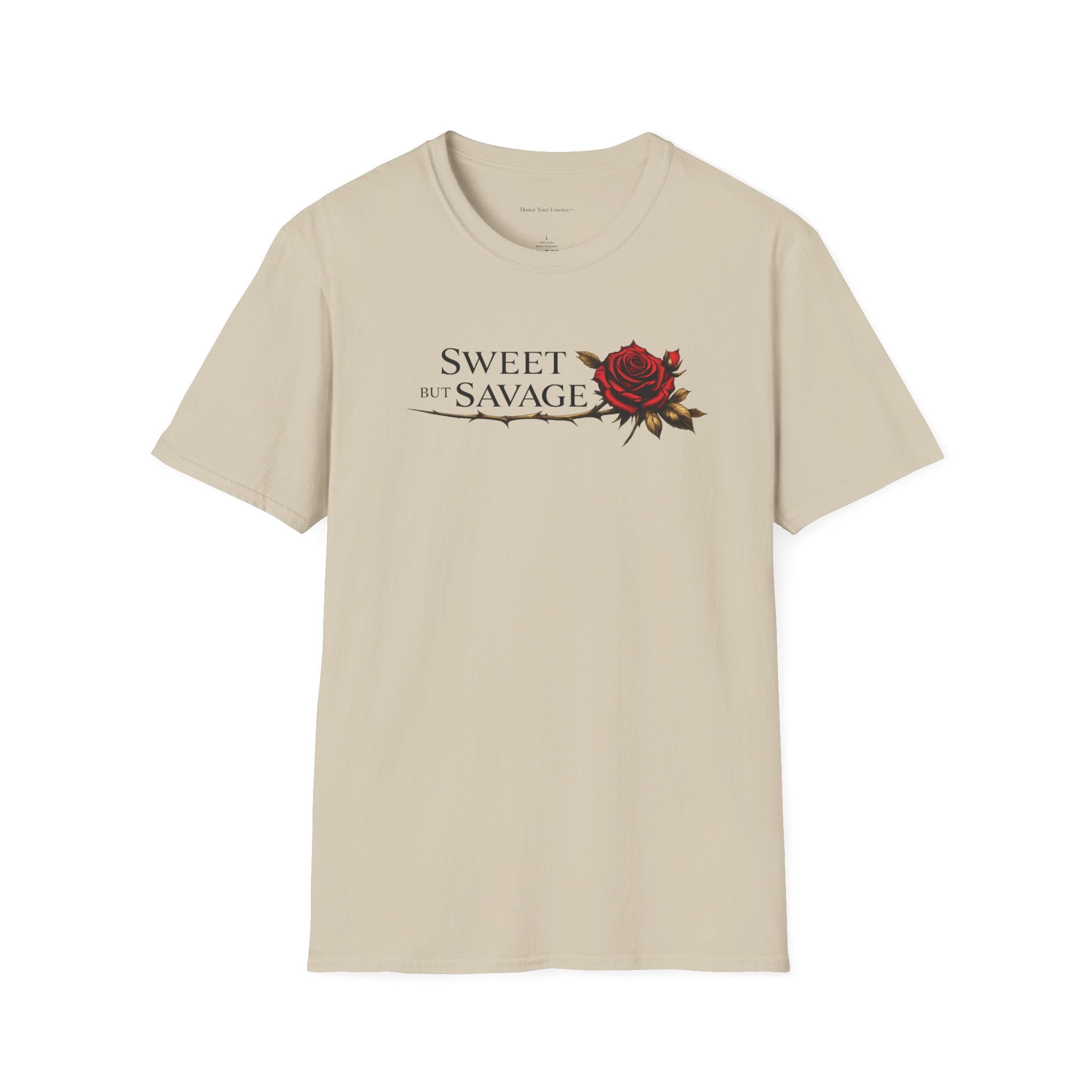 Sweet but Savage T-Shirt | Rose Graphic