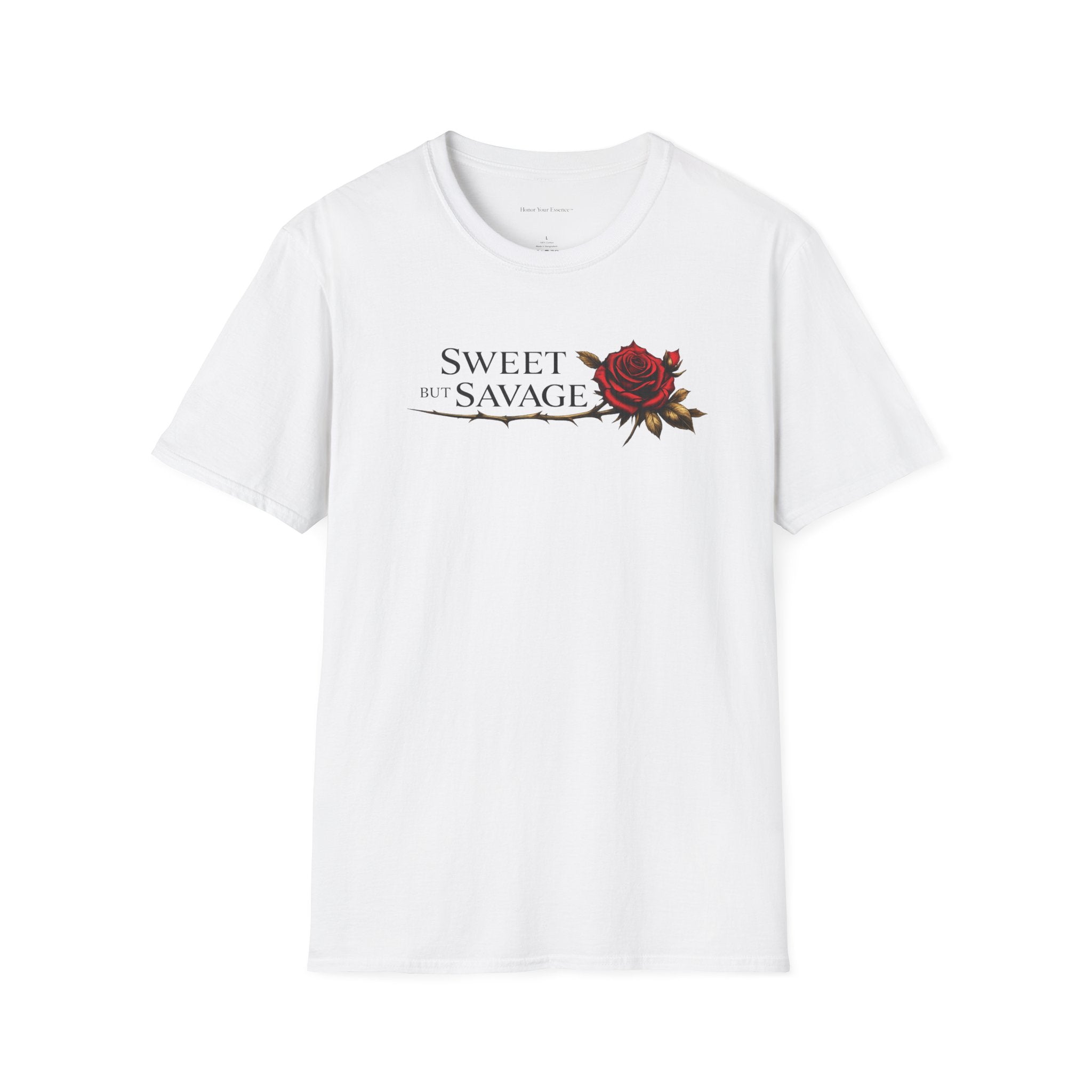 Sweet but Savage T-Shirt | Rose Graphic