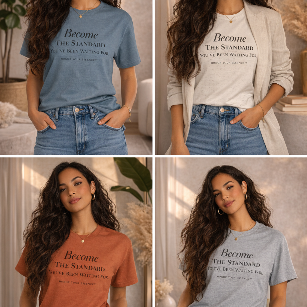 Become The Standard Shirt | Empowerment Graphic Tee