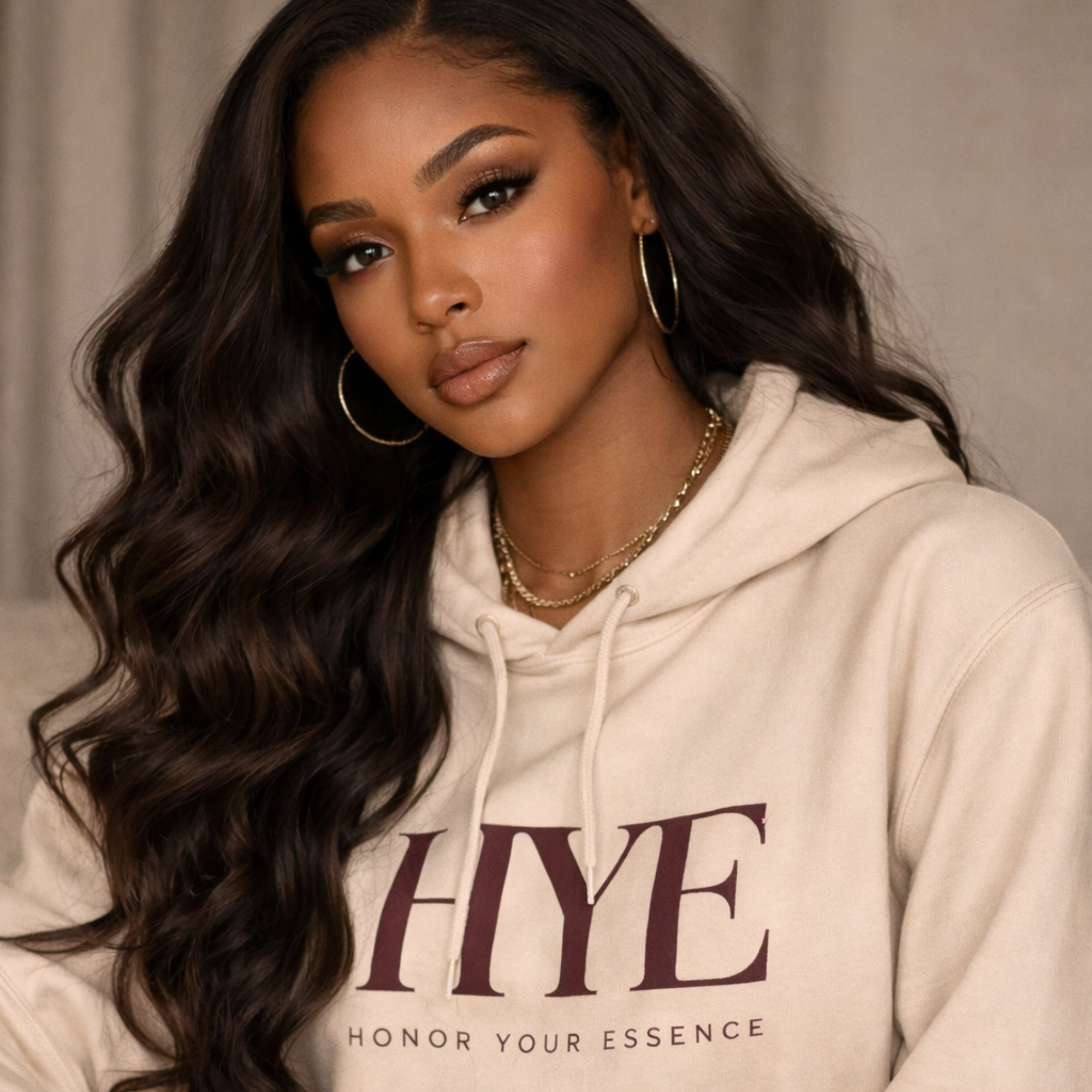 HYE Signature Hoodie, Honor Your Essence Collection