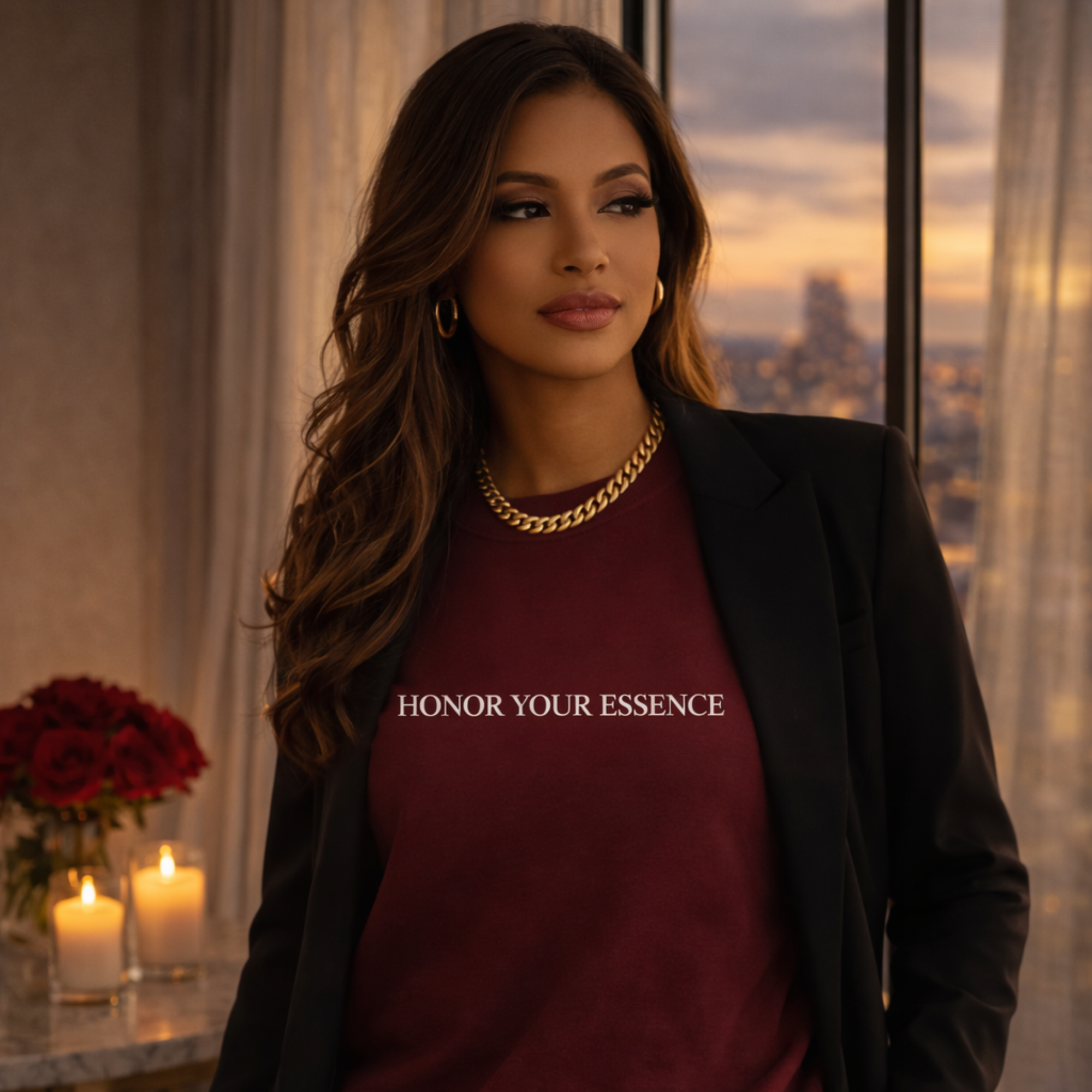Honor Your Essence Signature Crewneck Sweatshirt