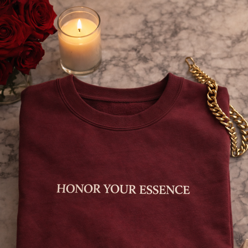 Honor Your Essence Signature Crewneck Sweatshirt