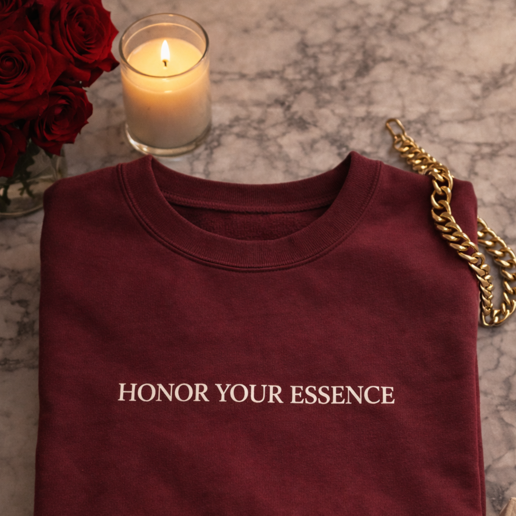 Honor Your Essence Signature Crewneck Sweatshirt