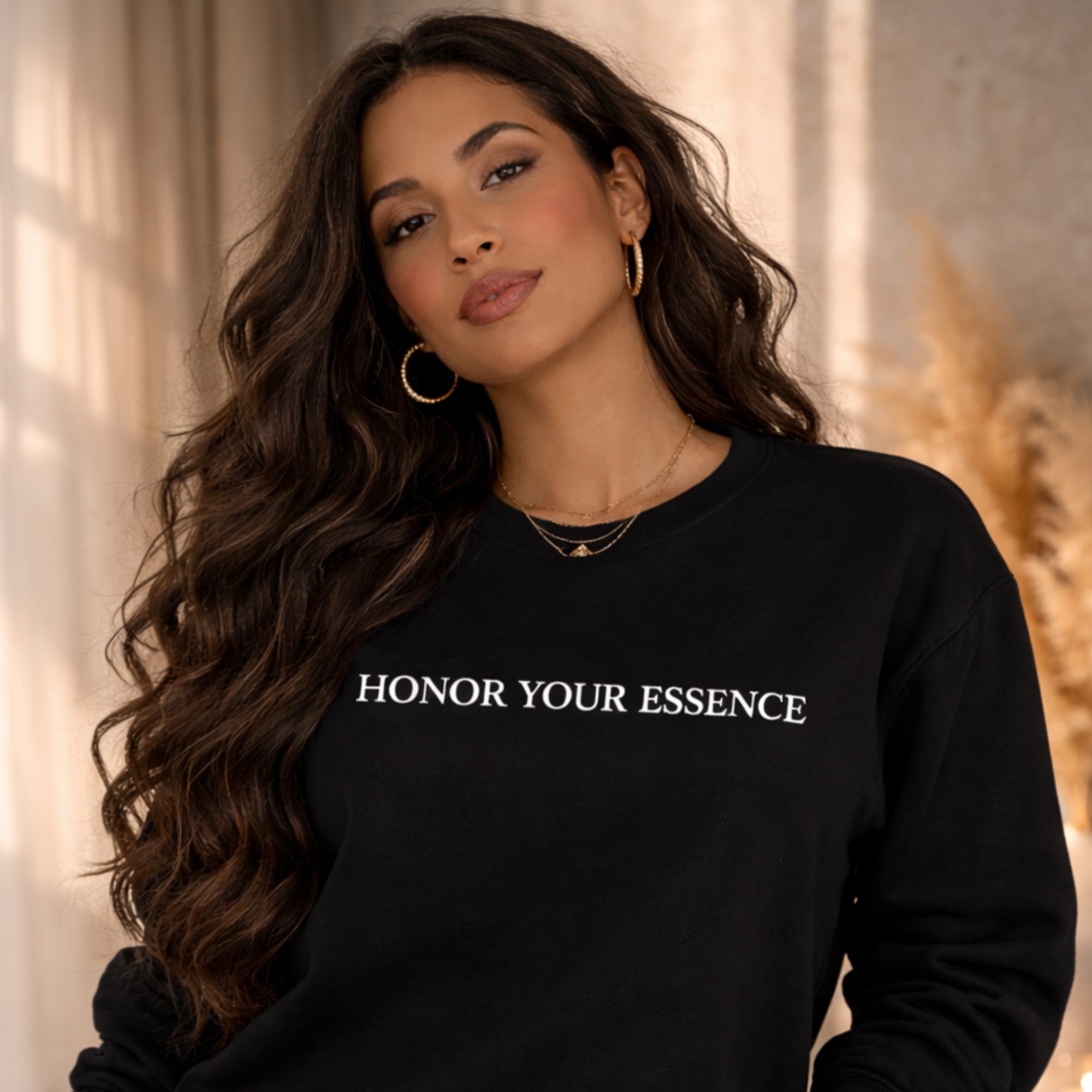 Honor Your Essence Signature Crewneck Sweatshirt