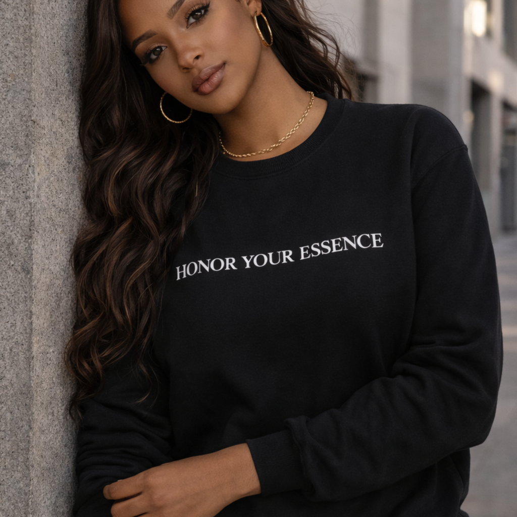 Honor Your Essence Signature Crewneck Sweatshirt